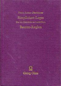 Simplicium Leges.