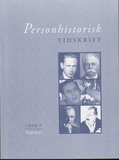 Personhistorisk tidskrift 1999:1-2. [Nittiofemte…