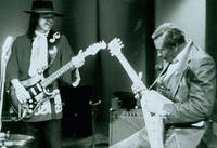 Albert King & Stevie Ray Vaughan: Publicity Photograph for Fantasy Records by Fantasy Records (New York); Stax Records - from Alan Wofsy Fine Arts (SKU: 63-0310)