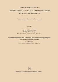 Warmstauchversuche Zur Ermittlung Der Formanderungsfestigkeit Von Gesenkschmiede-Stahlen