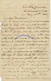 A Contemporary Copy Of A Jefferson Davis War-Dated Letter About His Cat Named My Maryland