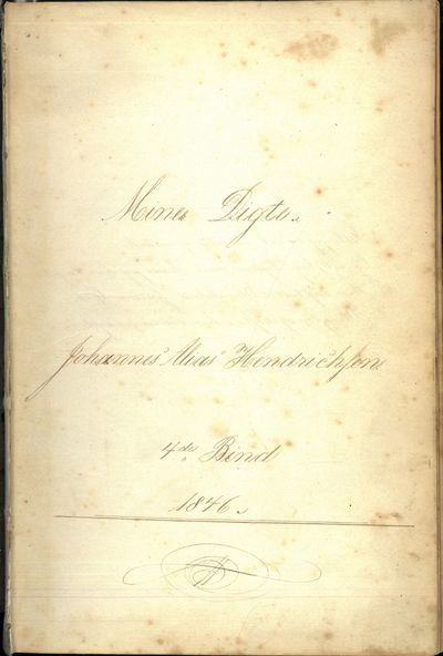 Mine Digte. 4de Bind 1846. (photo 3)