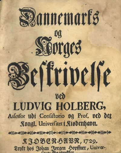 Dannemarks og Norges Beskrivelse ved (...).…