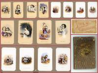 Prang Album with 24 Life of Childhood Album Cards