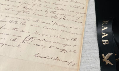 From the First Case from the Legendary Law Firm Lincoln & Herndon: an Unpublished Draft with Extensive Handwriting of Both Men