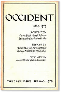Occident, the Last Issue