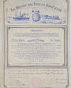 Prospectus for 'British and Foreign Association', a scam literary society