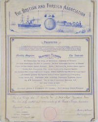image of Prospectus for 'British and Foreign Association', a scam literary society