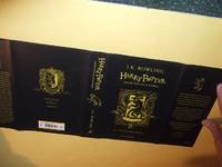 cover of Harry Potter and the Prisoner of Azkaban -book 3 of the Series -by J K Rowling, Illustrated / Illustrations By Levi Pinfold ( Volume Three )( The 1st Bloomsbury HUFFLEPUFF / House Colours Edition / Twentieth / 20th Anniversary edition )