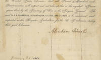 President Abraham Lincoln Issues an order So That Those Who Gave the Last Full Measure of...