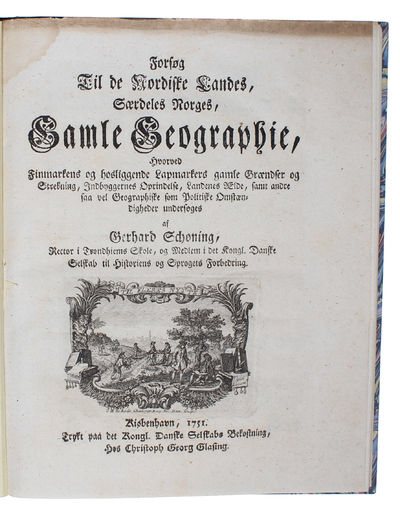Almindelig Udkast af Krigens Skueplads, eller geographisk, topographisk og historisk Beskrivelse over Kongerigerne: Danmark, Norge og Sverrig samt deres Tydske Provindser, som Indledning til Kong Frederik IV Krigs=Historie...fordansket ved Thomas Thaa... (photo 3)