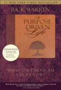 image of The Purpose Driven Life, Duo Tone Keepsake Edition