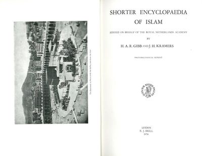 Shorter encyclopaedia of Islam. Edited on behalf…