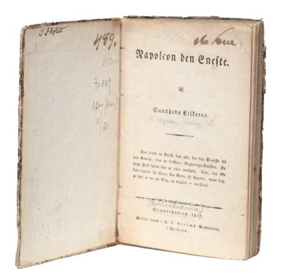 Napoleon den Eneste. Af Sandheds Elskeren.