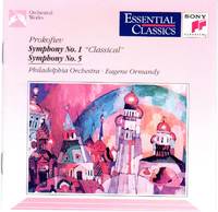 Symphony No. 1: Classical" and Symphony No. 5 [COMPACT DISC]