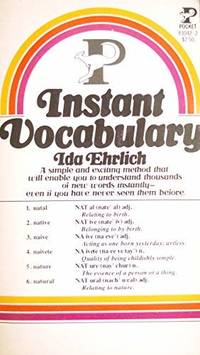cover of Instant Vocabulary