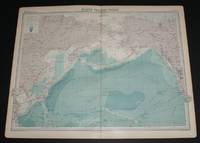 image of Map of the North Pacific Ocean from the 1920 Times Atlas (Plate 103) including Bering Sea, Sea of Okhotsk, Alaska, Japan, Korea, Hawaii, Aleutian Islands, Kamatchatka, Vancouver and San Francisco