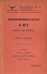 Fredsrörelsens ABC. Data och fakta.