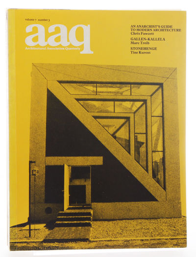AAQ architectural association quarterly volume…