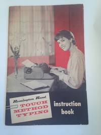 image of Remington Rand TOUCH METHOD TYPING instruction book.