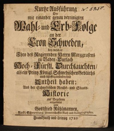 Kurtze Ausführung der mit einander genau…