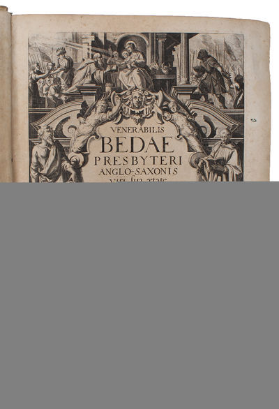 Opera qoutquot reperiri potuerunt omnia: Hac ultima impressione ornatus in lucem edita. 8 Tomi. - [THE FIRST COMPLETE BEDE] (photo 2)