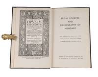 Legal Sources and Bibliography of Hungary