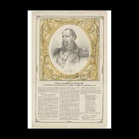 Party gift at De Heraut of 4 December 1863, in memory of the blessed arrival of Willem I in the...