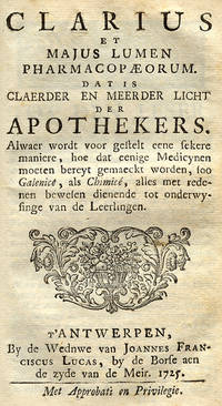 Enchiridion Medicum oft Medicyn Boexken Waer in ver-handelt veel sieckten die dagelyckx...