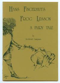 image of Hans Fingerhut's Frog Lesson: A Fairy Tale