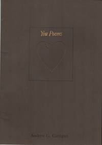 YOU POEMS: The Crowfoot Poetry Series Volume 2 by CARRIGAN, Andrew G - (1979)