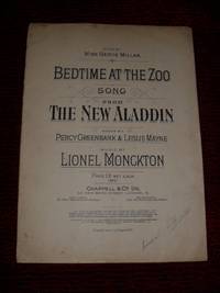 BEDTIME AT THE ZOO SONG FROM THE NEW ALADDIN, SUNG BY MISS GERTIE MILLAR