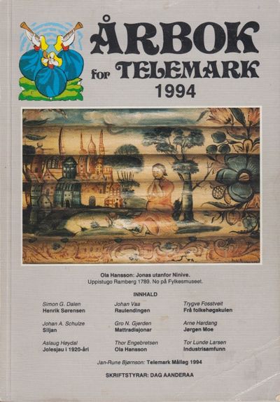 Årbok for Telemark 1994. 40. årgangen.…