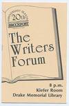 The Brockport Writers Forum of The Department of English is proud to present Special Guest Stanley Kunitz On the occasion of the Twentieth Anniversary of The Brockport Writers Forum