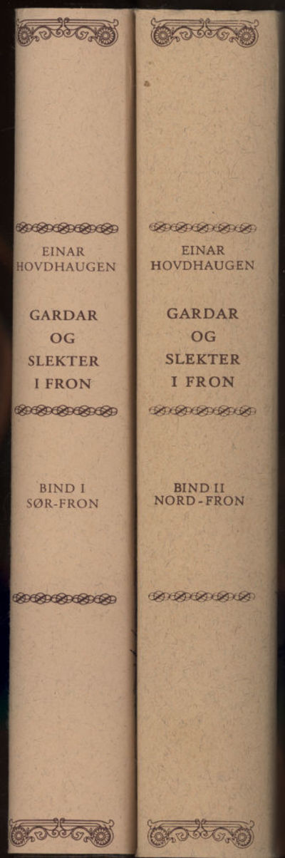 Gardar og slekter i fron. I-II