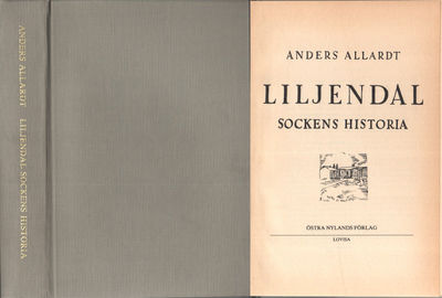 LILJENDAL SOCKENS HISTORIA.