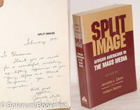 cover of Split image; African Americans in the mass media