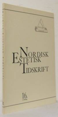Nordisk estetisk tidskrift nr 16 1998.