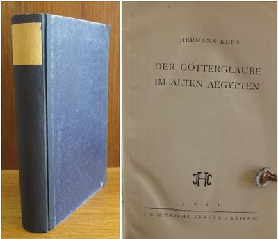Der Götterglaube im alten Aegypten.