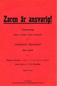 Zaren är ansvarig! Föredrag hållet i Cooper…