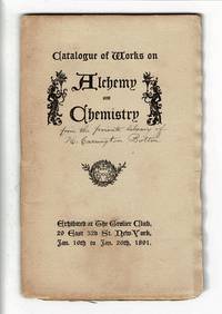image of Catalogue of works on alchemy and chemistry