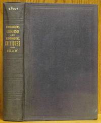 image of Historical Origins and Historical Critiques
