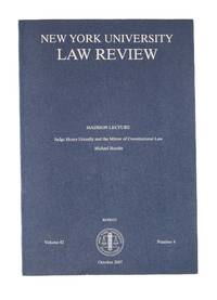 Judge Henry Friendly and the Mirror of Constitutional Law