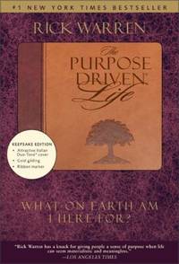 image of The Purpose Driven Life, Duo Tone Keepsake Edition