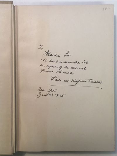 A. Woollcott: His Life and his World