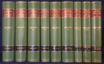 Manuel du libraire et de l'amateur de livres…