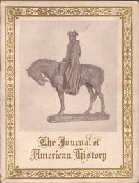 cover of A Vintage Issue of the Journal of American History for April May June 1914