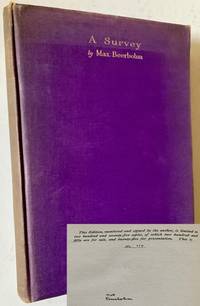 image of A Survey (The Signed/Limited Edition AND John Quinn's Copy)