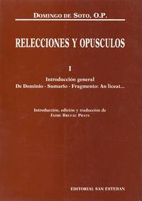 [RELIGION] Relecciones y opusculos, I: Introduccion general, De Dominio, Sumario, Fragmento: An liceat.. (Introduccion, edicion y traduccion)