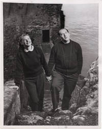 Photograph of Ingrid Bergman and Roberto Rossellini on Stromboli Island, Sicily, Italy, April 28, 1949, struck circa 1959